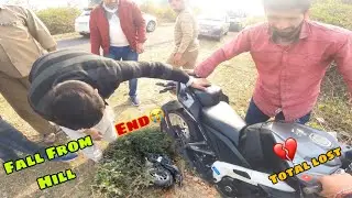 Accident of my Pulsar RS200💔|| Sab kuch Khatam ho Gya🙏 @TheJK06Rider Training back work out