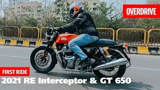 2021 Royal Enfield Interceptor 650 and Continental GT 650 review - new colours & wheels | OVERDRIVE