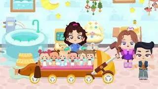 Mom gives birth to 6 babies who love to poop💩👶｜Happy story❤️｜TownTales life story｜Dr.Panda Towntales
