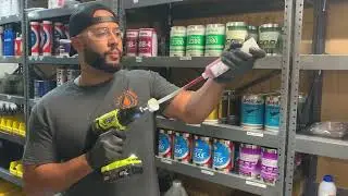 How to use a sealant mixer with a portable drill - The easiest way to prepare aircraft sealant