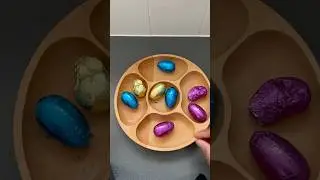 Easter eggs 🥚 #easteregg #yummy #chocolate #unboxing #satisfying