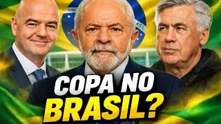Lula recebe presidente da FIFA e Ancelotti no Planalto Brasil mira Copa do Mundo 2027 e Mundial 2029