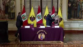Conferencia de prensa. 24 de enero.