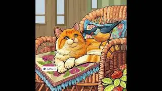 Best Friends ☀️🐱🐦 | Funny Animated Short  #CatShorts #relaxing