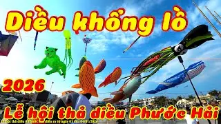 Diều Khổng Lồ - Phước Hải - 2026 | Phú Review #phuochai #vungtau #dieukhonglo #kite #viral #beach
