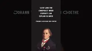 Johann Wolfgang von Goethe Quotes #shorts