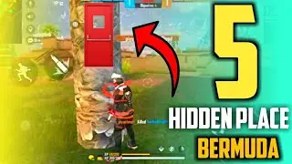 New Top 5 Secret Places in Free Fire Bermuda-2021 | New Hiding Places
