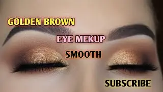 Brown cut crease ￼Eye Meakup#smooth#subscribemychannel#shortvedeos 