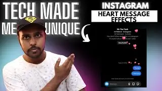 How to send heart message effects on instagram| how to send message effects on instagram