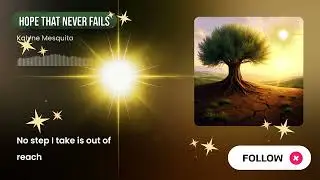 based on Jeremiah 29:11. Connect with God through this song.