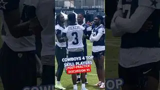 MICAH PARSONS ✭ #COWBOYS DE HAVE POST-PRACTICE DEBATE! 🤔 Lamb, GP, & Diggs @ #Training Camp 👀 #NFL