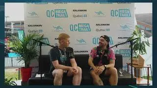 Entrevue &agrave; l'arriv&eacute;e (Hotseat) -Yannick V&eacute;zina - Qu&eacute;bec M&eacute;ga Trail 2025