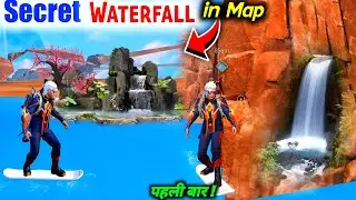 FIND New Secret Location in Kalahari Map 😲 waterfall Free Fire