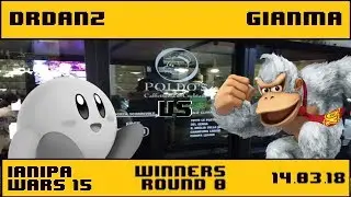 Ianipa Wars 15 - DrDanz (Kirby ) vs Gianma (Donkey Kong) - Winners Round 0