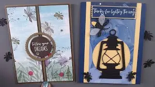Lighting the Way - 2023 mini catalogue - fun fold and fun water colour  Stampin Up