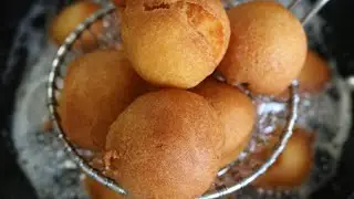 Beignet souflé sans temps de repos//Boule de neige//Drop donut