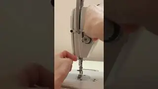 COMO TROCAR LINHA DA M&Aacute;QUINA RETA INDUSTRIAL #shorts