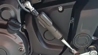 2025 Yamaha Mt07 Quick shifter install