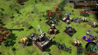 Hausa Outsmart Russia | High-Skill Supremacy Battle on Korea Map! ⚔️ AoE3:DE