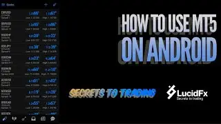 How to use a MetaTrader 5 on Your Android Device