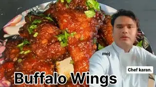 BUFFALO WINGS RECIPE / CHICKEN WINGS / CHEF KARAN 