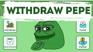 How to Withdraw PEPE Coins from Telegram PEPE Miner BOT