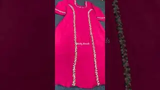 Lace design on plains suit @Dusky_threads #lacedesign #lacework #plainsuitdesign