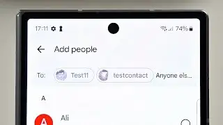 How To Make a Group Chat on Samsung Galaxy Z Fold 6