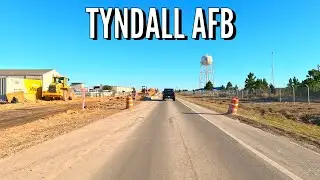 Tyndall AFB Florida Driving Through