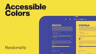 Accessible Color Palette Generator | Create Accessible Color Palettes for your Design | UX Design