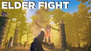 Finally Fighting The Elder | Valheim