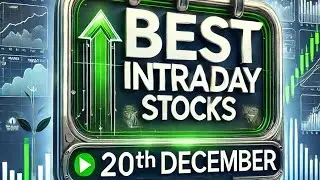 Best Intraday Stocks for Today 20th December | #GEvernova#kpigreen#amararaja#exide#giftnifty
