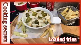Loaded Fries Two Ways | Recipe By Cooking Secrets