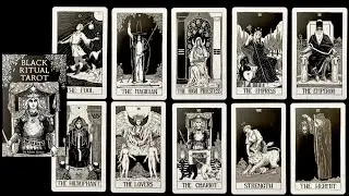 Black Ritual Tarot Walk Thru
