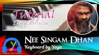 Nee Singam Dhan | Pathu Thala | SLOW Tutorial