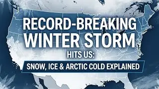 Record-Breaking Winter Storm Hits US: Snow, Ice & Arctic Cold Explained#SnowAlert #USWeather