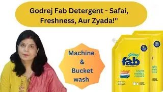 Godrej Fab Liquid Detergent Review