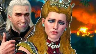 Witcher 3 [RARE Dialogue]: What if You Renovate Corvo Bianco During the Vampire Attack?