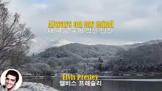 Always on my mind - Elvis Presley(내 마음 속에 있는 당신 - 엘비스 프레슬리)(1972) lyrics가사 해석 자막