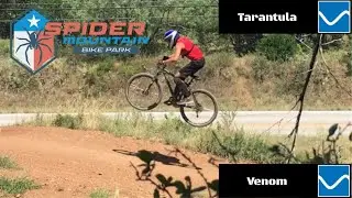 Crazy Downhill Jumps at Spider Mountain Bike Park - PART 1 (Burnet, TX)