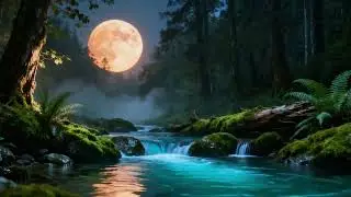 Soothing Forest River Flow for Stress Relief & Deep Sleep | Relaxing Nature Sounds