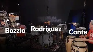Terry Bozzio, Walter Rodriguez & Luis Conte Jam Excerpt