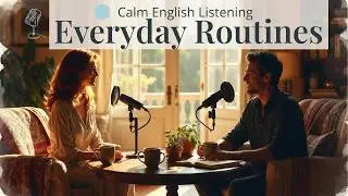 Everyday Routines | Calm English Podcast | A2-B1