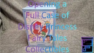 Opening a full case of Disney Princess Fairy Tales collectibles