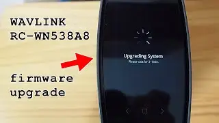 &lrm;WAVLINK &lrm;RC-WN538A8 router Wi-Fi dual band &bull; Firmware upgrade