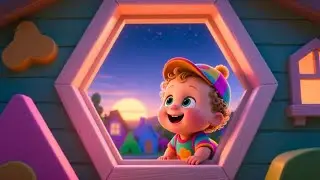 Learning Shapes Town 🔺🟦⚪ Fun Geometry Learning Song for Kids | Nursery Rhyme