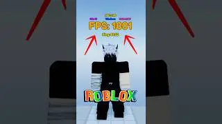 FPS ALTO no ROBLOX em 1 MINUTO 🚀 #roblox