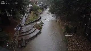 Before and after the rains came: See how San Luis Creek changed in 2 days