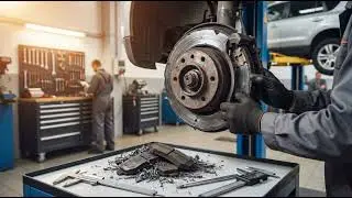 Grinding Truck Brakes &ndash; Worst Ever?  No Brake Rotor left