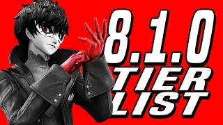 Smash Ultimate Version 8.1.0 Tier List